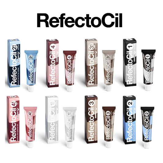 RefectoCil professional eyelash and eyebrow tint for salon-grade color