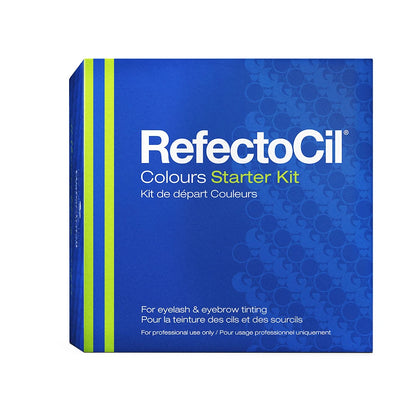 front Box packaging of the RefectoCil Starter Kit Basic Colours