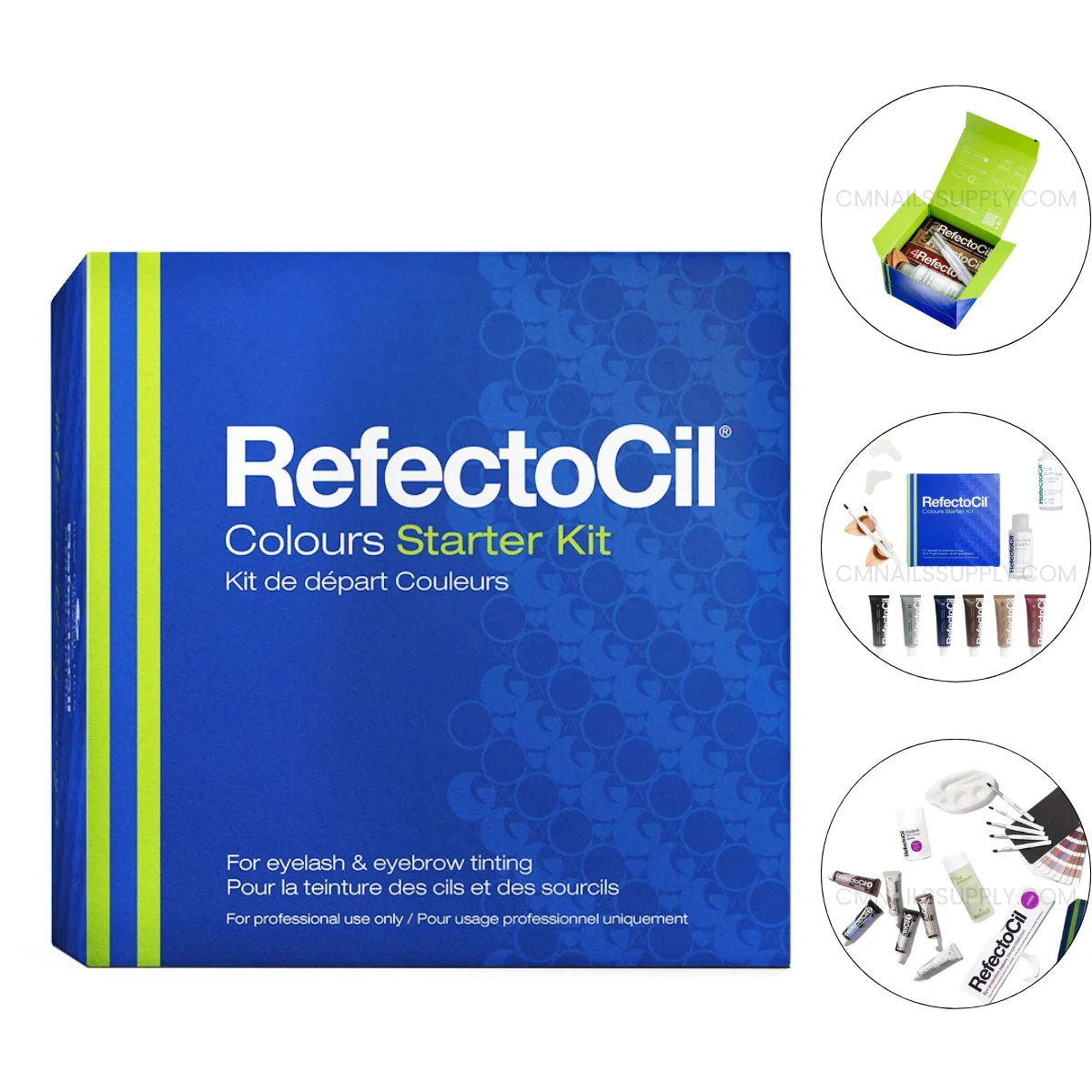 Box packaging of the RefectoCil Starter Kit Basic Colours