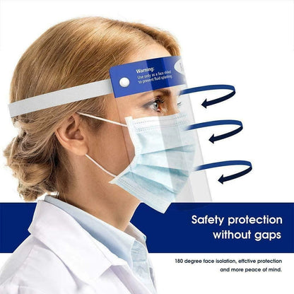 Lightweight protective face shield for salons and dental clinics