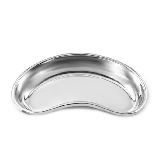 High quality metal kidney tray for professional Canadian nail technicians and beauty salons.