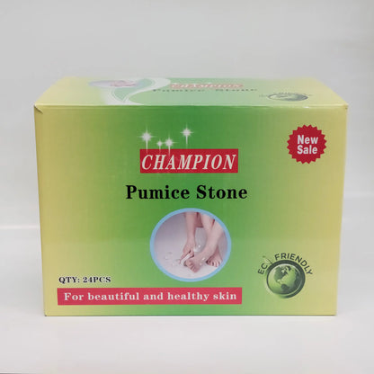 Pumice Stone for Feet - Medium Grit 3.5" - Case of 24 - CM Nails & Beauty Supply