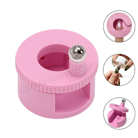 pink rotating aura orb cat eye magnet tool for cat eye gel polish
