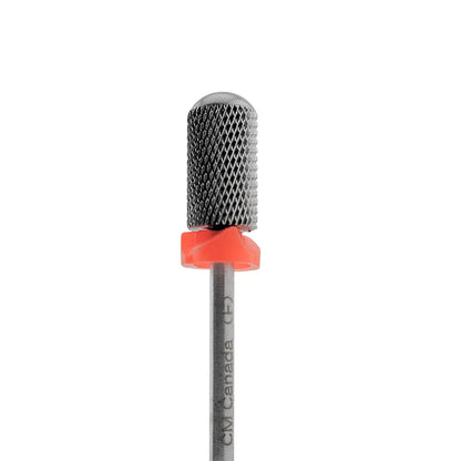 Safety carbide bit 3/32 inch showing rounded head design for skin protection