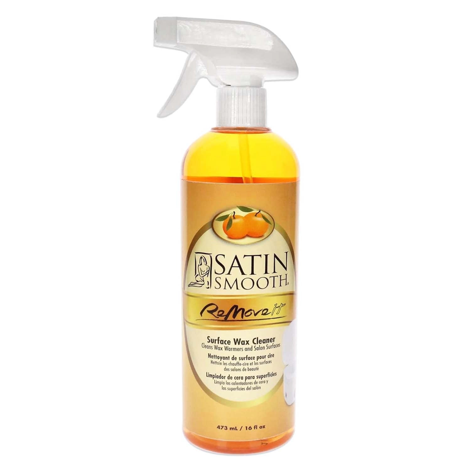 Satin Smooth surface wax cleaner for professional salon use Canada