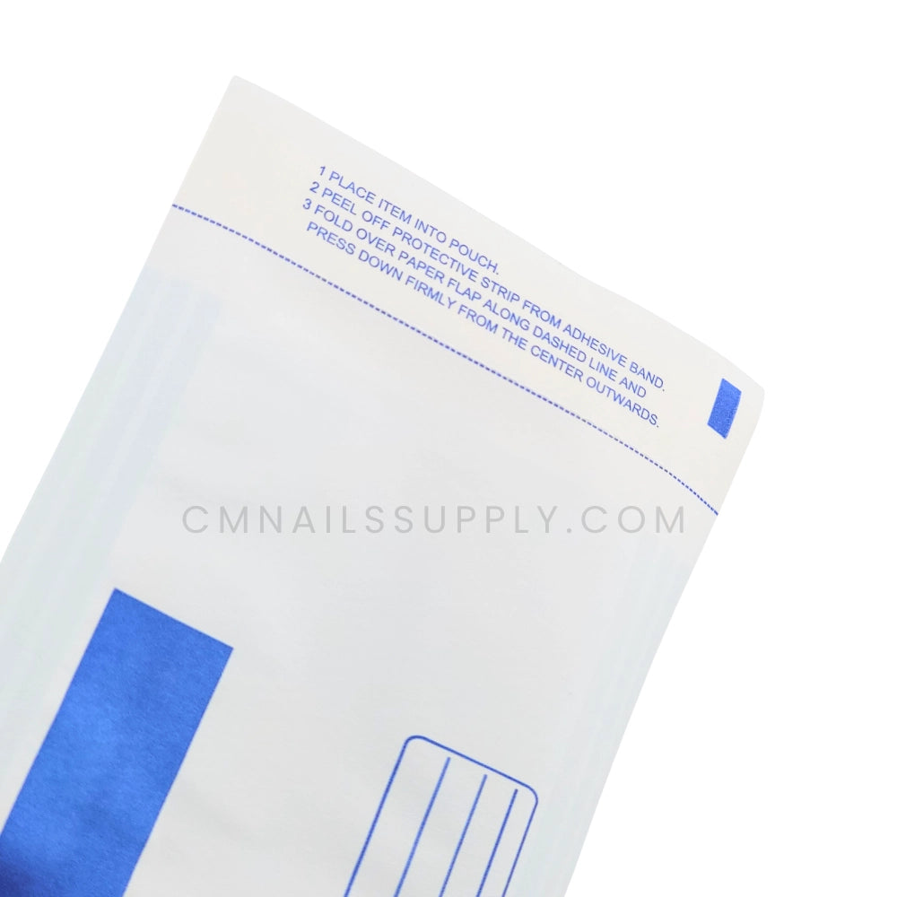 Self seal sterilization pouch medical grade kraft paper tinted film Canada
