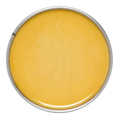 Melted Sharonelle honey hard wax texture in pot for Brazilian Waxing