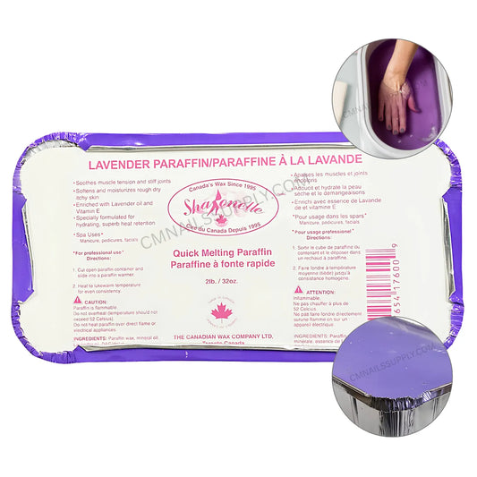 Sharonelle Lavender Paraffin Wax 2 lbs container beauty supply canada esthetician

