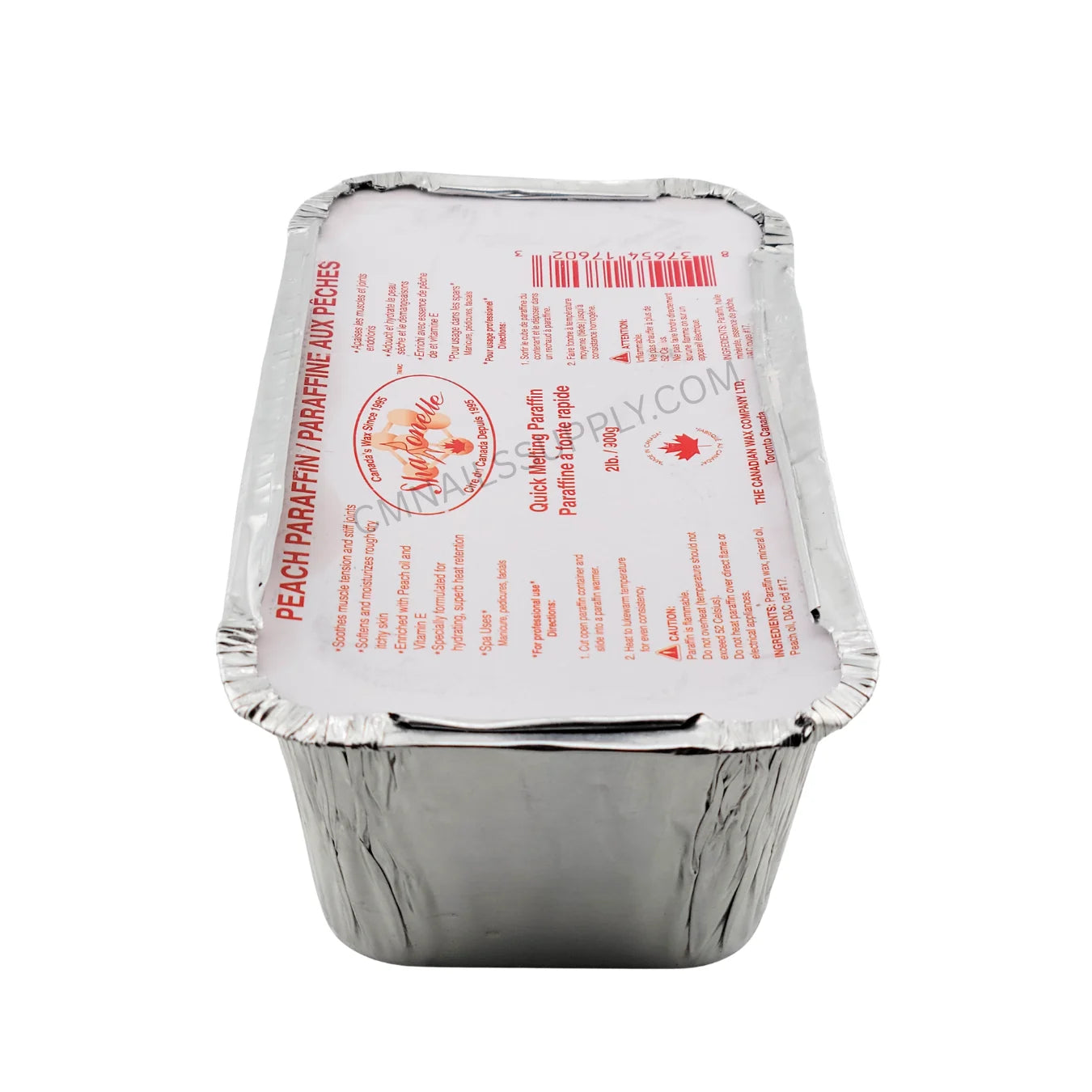 Sharonelle Paraffin Wax made in Toronto Canada label