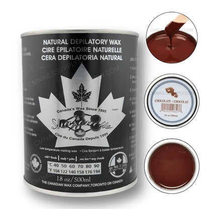Sharonelle Soft Wax Chocolate 18 oz hair removal wax application for professional waxing services