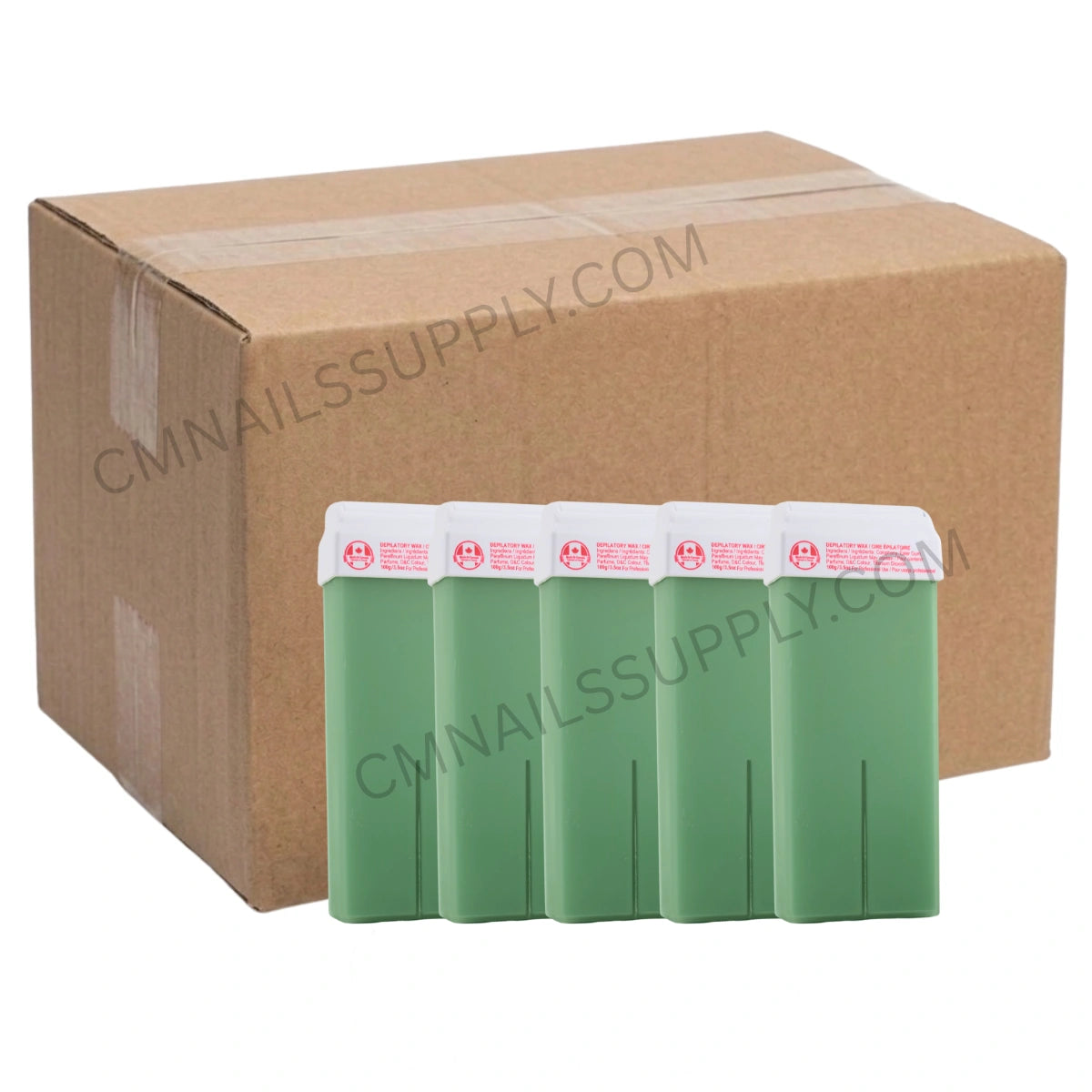 Sharonelle Tea Tree Roll-On Wax Cartridges wholesale case of 60 for professional salon use