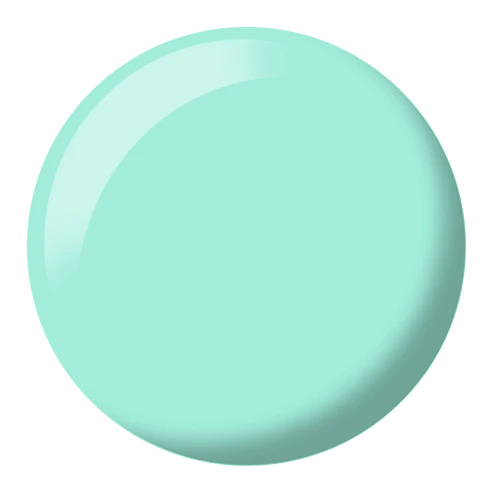 Sweet Pistachia #668 mint green gel nail colour for bright pastel manicures