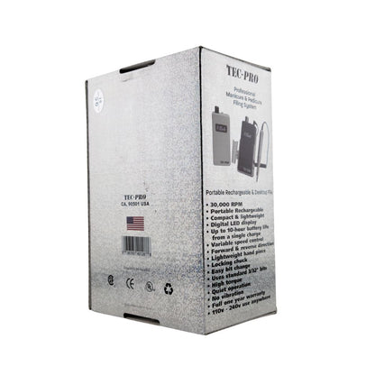 Tec-Pro Nail Drill 30K Box for Professionals