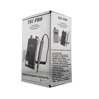 Tec-Pro Nail Drill 30K Box for Professionals