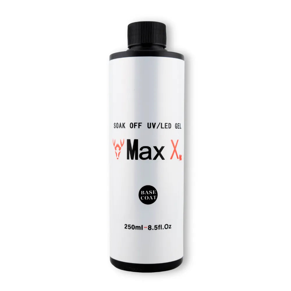 TPO-free gel base coat 250ml professional refill bottle for nail salons