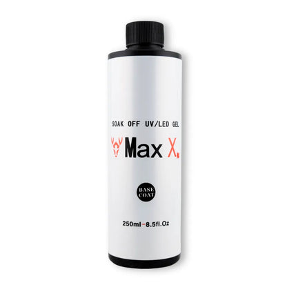 TPO-free gel base coat 250ml professional refill bottle for nail salons