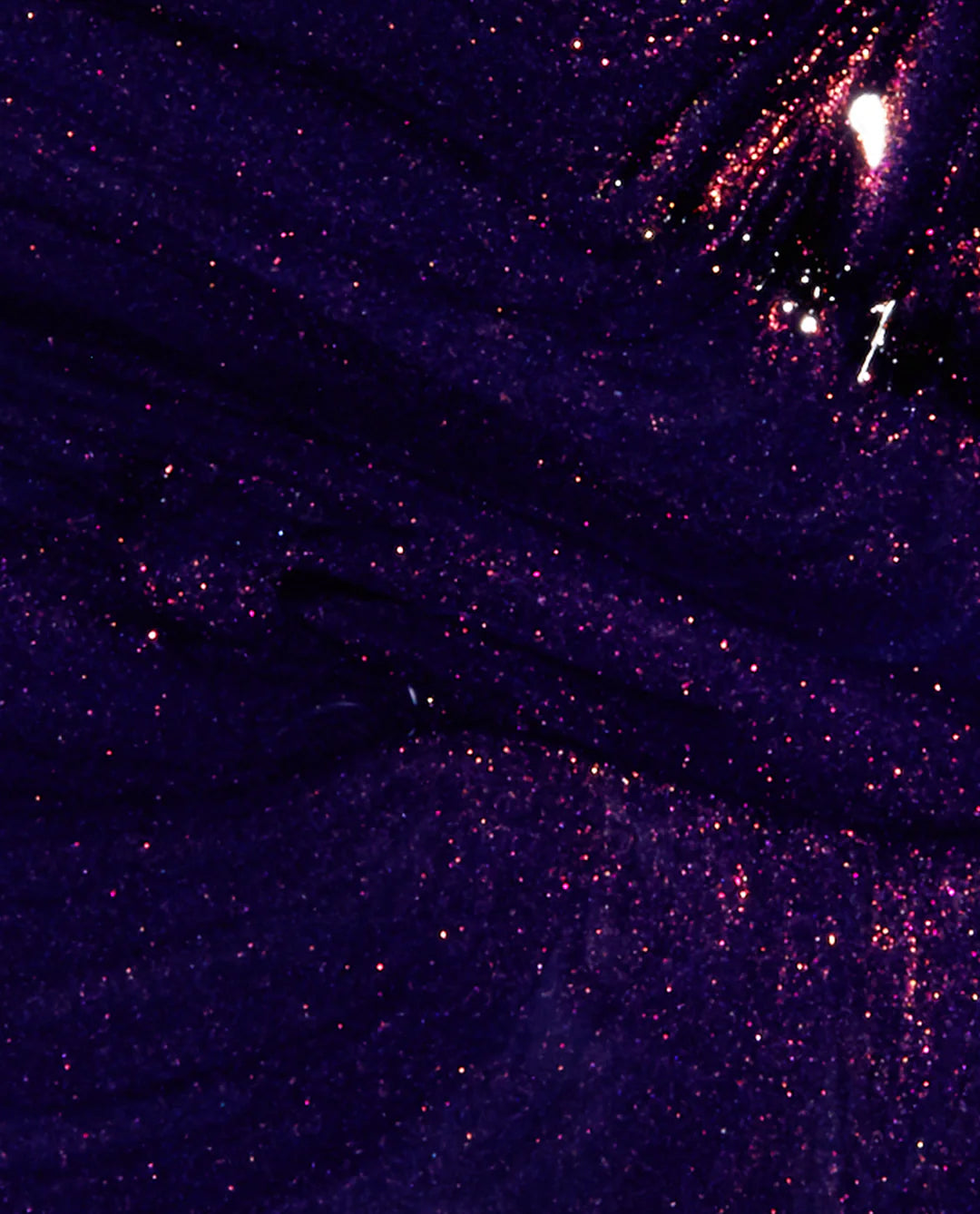 Close-up of a textured purple OPI gel Polish opi turn on the northern lights review 