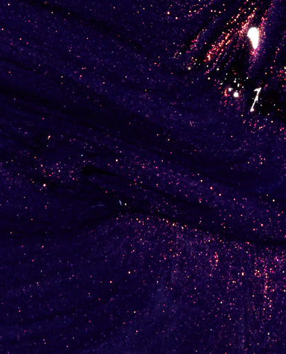Close-up of a textured purple OPI gel Polish opi turn on the northern lights review 