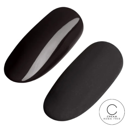 Ugly Duckling Blacklisted 335 gel nail polish shade shown on nails