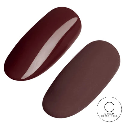 Ugly Duckling Blood Oath 336 gel nail polish shade shown on nails