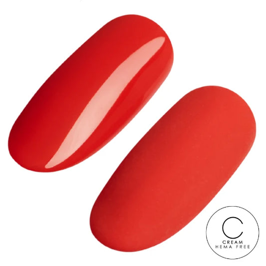 Ugly Duckling Bloody Cute 340 gel nail polish shade shown on nails