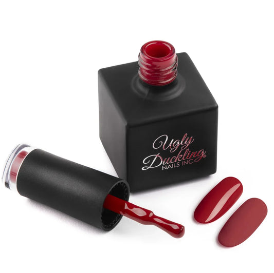 Ugly Duckling Gel Polish All Reddy Dead 338 bottle