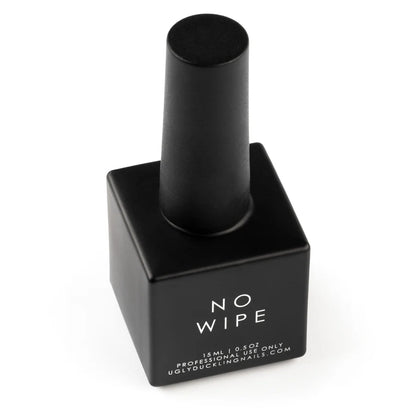 Ugly Duckling No Wipe gel top coat bottle for nail technicians