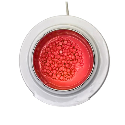 Vitamin E hard wax beads for sensitive skin professional waxing Canada
