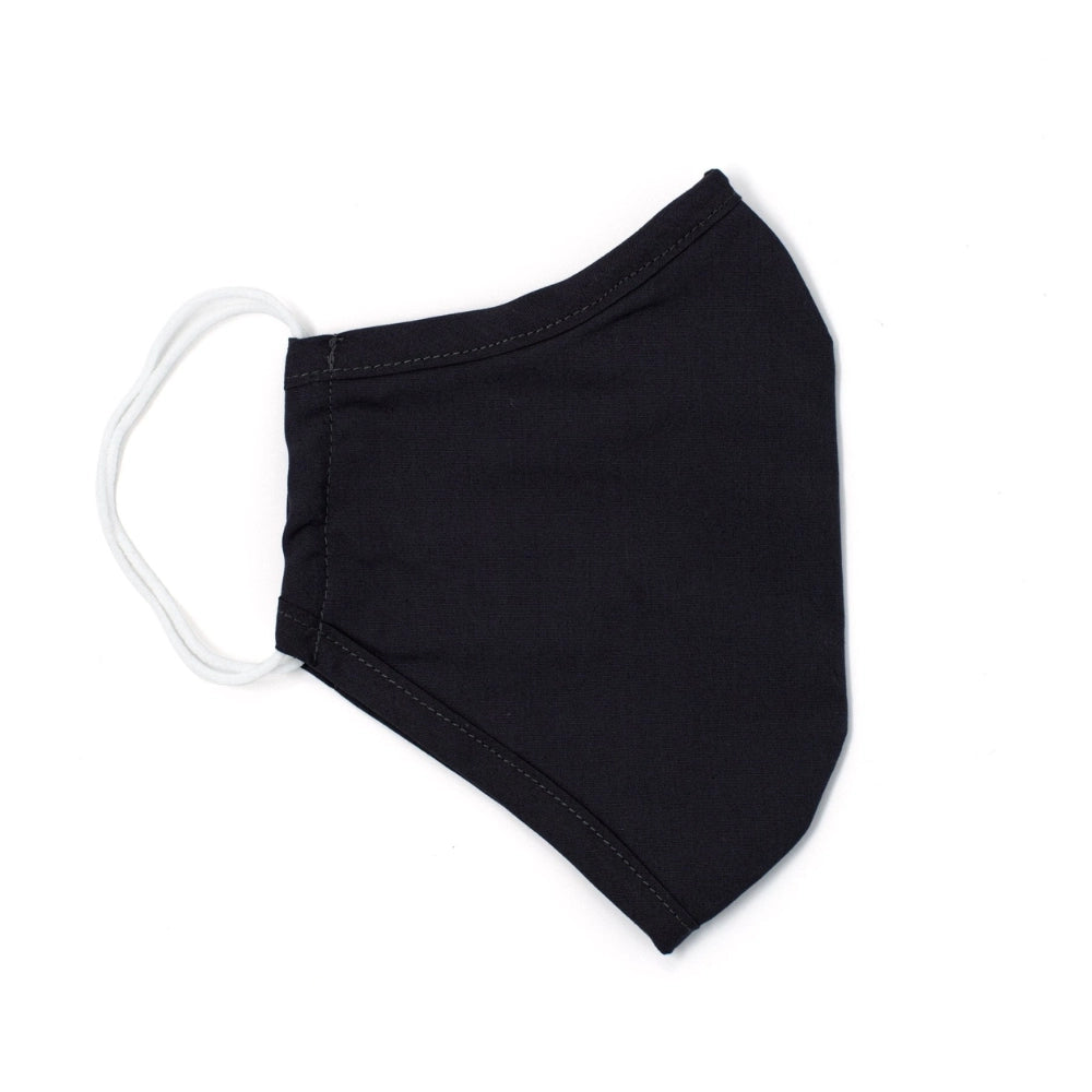 Breathable reusable black face mask for everyday wear