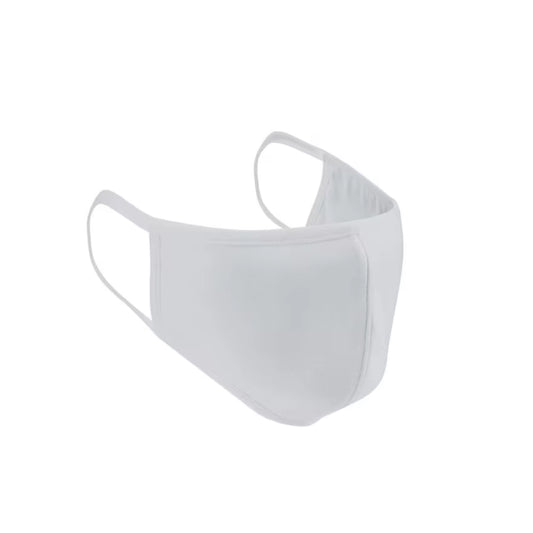 Washable white face masks for nail technicians and hairstylists