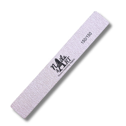 Zebra jumbo square nail file 150/150 grit for professional nail technicians and salons in Canada
