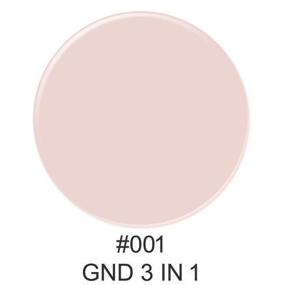 3-in-1 Nail Combo: Dip, Gel & Lacquer #001 | GND Canada® - CM Nails & Beauty Supply