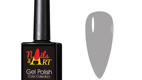 Nails & Art - Gel Polish  - Totally Gray 002