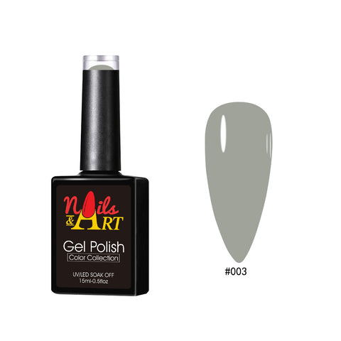 Nails & Art - Gel Polish - Grey Matter 003