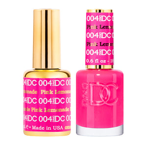 DC Pink Lemonade #004 - Gel Polish & Lacquer Duo - CM Nails & Beauty Supply