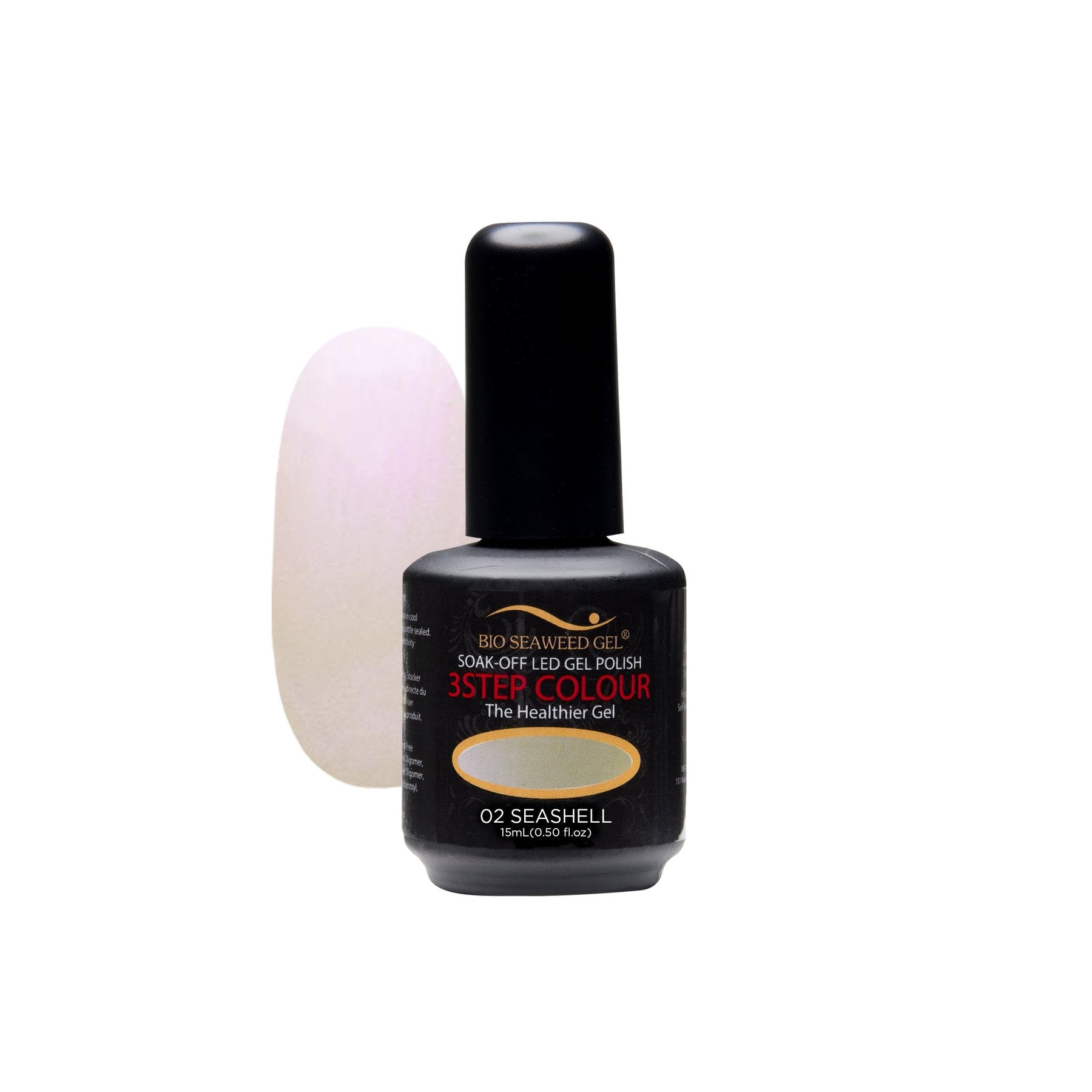 02 Seashell | Bio Seaweed Gel® - CM Nails & Beauty Supply