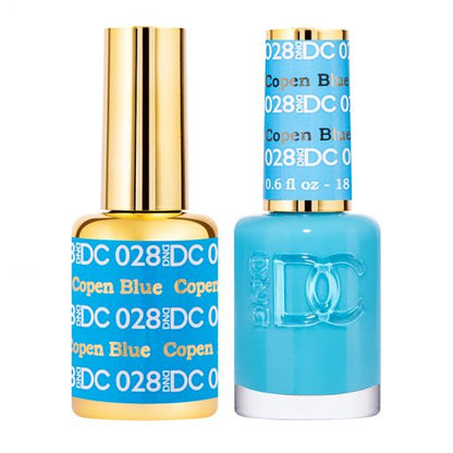 DC Copen Blue #028 - Gel Polish & Lacquer Duo - CM Nails & Beauty Supply