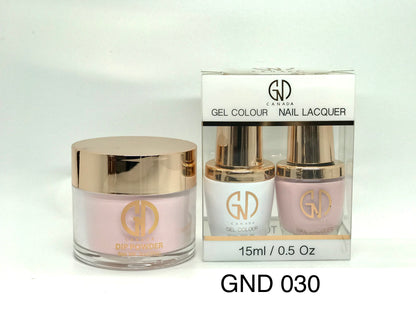 3-in-1 Nail Combo: Dip, Gel & Lacquer #030 | GND Canada® - CM Nails & Beauty Supply