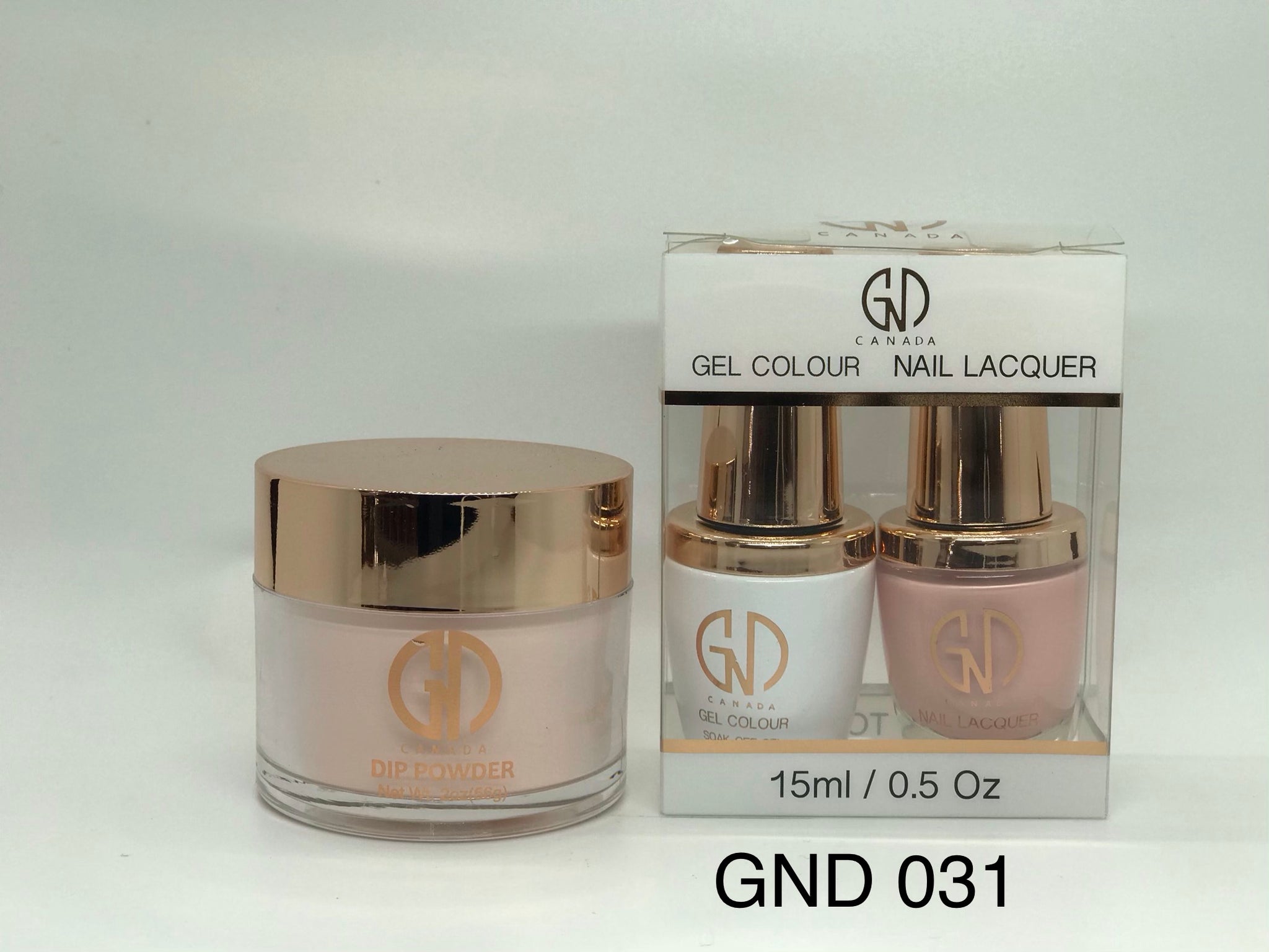 3-in-1 Nail Combo: Dip, Gel & Lacquer #031 | GND Canada® - CM Nails & Beauty Supply