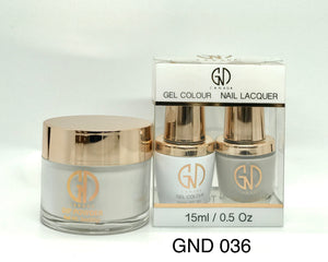 3-in-1 Nail Combo: Dip, Gel & Lacquer #036 | GND Canada® - CM Nails & Beauty Supply