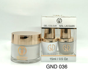 3-in-1 Nail Combo: Dip, Gel & Lacquer #036 | GND Canada® - CM Nails & Beauty Supply