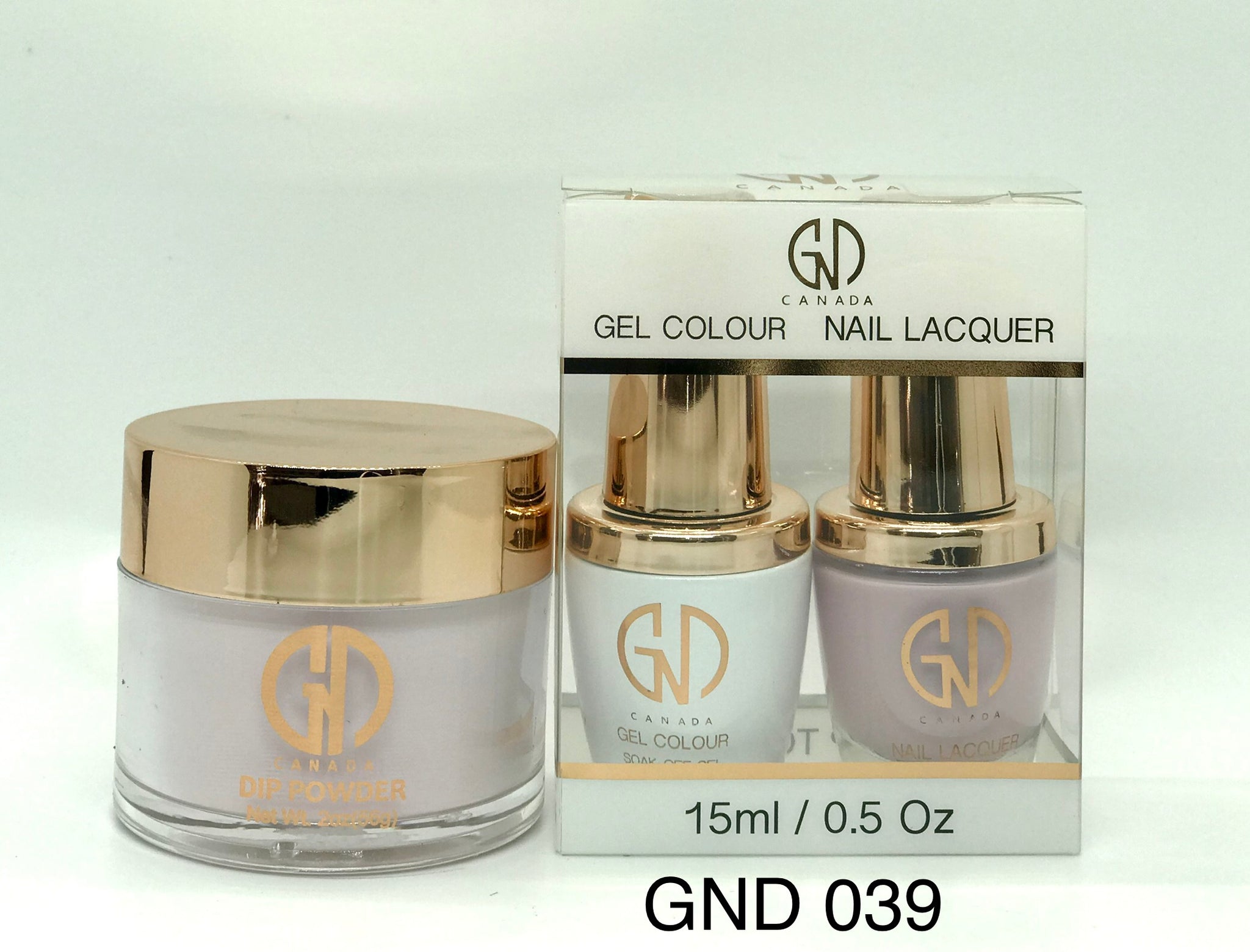 3-in-1 Nail Combo: Dip, Gel & Lacquer #039 | GND Canada® - CM Nails & Beauty Supply