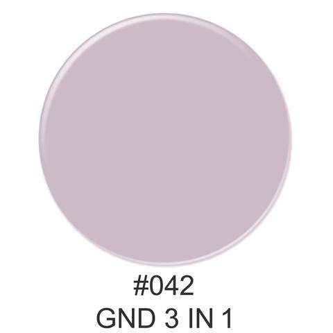 3-in-1 Nail Combo: Dip, Gel & Lacquer #042 | GND Canada® - CM Nails & Beauty Supply