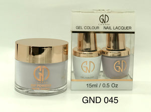 3-in-1 Nail Combo: Dip, Gel & Lacquer #045 | GND Canada® - CM Nails & Beauty Supply