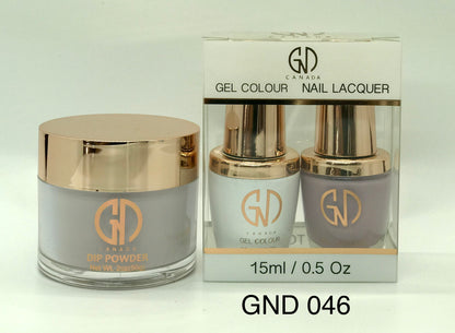 3-in-1 Nail Combo: Dip, Gel & Lacquer #046 | GND Canada® - CM Nails & Beauty Supply
