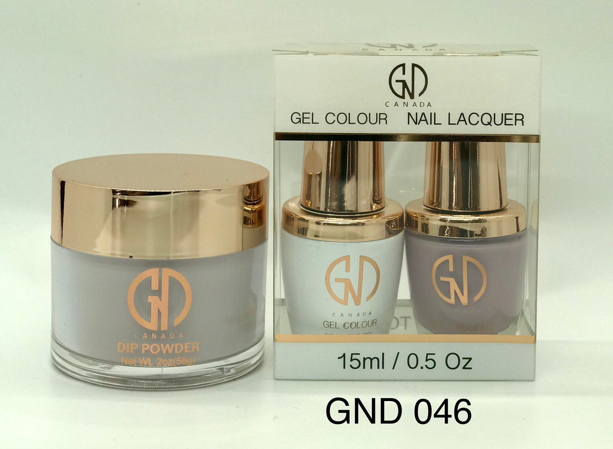 3-in-1 Nail Combo: Dip, Gel & Lacquer #046 | GND Canada® - CM Nails & Beauty Supply