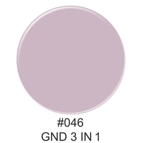 3-in-1 Nail Combo: Dip, Gel & Lacquer #046 | GND Canada® - CM Nails & Beauty Supply