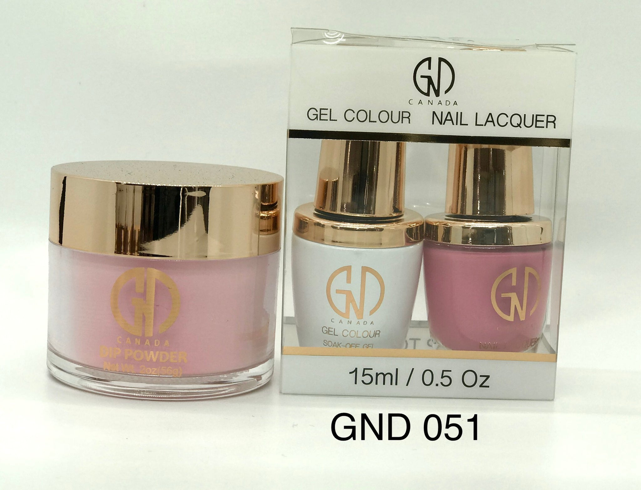 3-in-1 Nail Combo: Dip, Gel & Lacquer #051 | GND Canada® - CM Nails & Beauty Supply