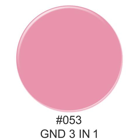 3-in-1 Nail Combo: Dip, Gel & Lacquer #053 | GND Canada® - CM Nails & Beauty Supply