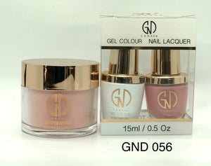 3-in-1 Nail Combo: Dip, Gel & Lacquer #056 | GND Canada® - CM Nails & Beauty Supply